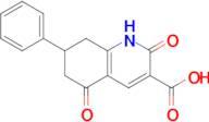 2,5-dioxo-7-phenyl-1,2,5,6,7,8-hexahydroquinoline-3-carboxylic acid