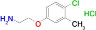 2-(4-Chloro-3-methylphenoxy)ethan-1-amine hydrochloride