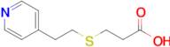 3-((2-(Pyridin-4-yl)ethyl)thio)propanoic acid