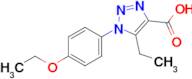 1-(4-Ethoxyphenyl)-5-ethyl-1H-1,2,3-triazole-4-carboxylic acid