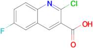 2-Chloro-6-fluoroquinoline-3-carboxylic acid