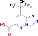 8-(Tert-butyl)-[1,2,4]triazolo[4,3-b]pyridazine-6-carboxylic acid