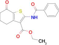 Ethyl 2-benzamido-7-oxo-4,5,6,7-tetrahydrobenzo[b]thiophene-3-carboxylate