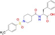 (1-Tosylpiperidine-4-carbonyl)-L-phenylalanine