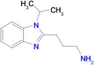 3-(1-Isopropyl-1H-benzo[d]imidazol-2-yl)propan-1-amine