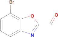 7-Bromobenzo[d]oxazole-2-carbaldehyde