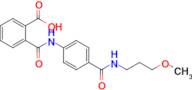 2-((4-((3-Methoxypropyl)carbamoyl)phenyl)carbamoyl)benzoic acid