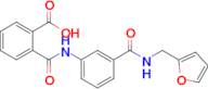 2-((3-((Furan-2-ylmethyl)carbamoyl)phenyl)carbamoyl)benzoic acid