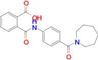 2-((4-(Azepane-1-carbonyl)phenyl)carbamoyl)benzoic acid