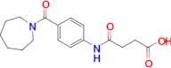 4-((4-(Azepane-1-carbonyl)phenyl)amino)-4-oxobutanoic acid