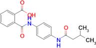 2-((4-(3-Methylbutanamido)phenyl)carbamoyl)benzoic acid