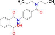 2-((4-(Dipropylcarbamoyl)phenyl)carbamoyl)benzoic acid