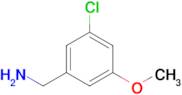 (3-Chloro-5-methoxyphenyl)methanamine