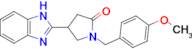 4-(1H-benzo[d]imidazol-2-yl)-1-(4-methoxybenzyl)pyrrolidin-2-one