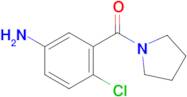 (5-Amino-2-chlorophenyl)(pyrrolidin-1-yl)methanone