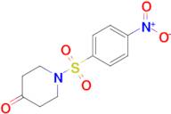 1-((4-Nitrophenyl)sulfonyl)piperidin-4-one