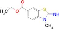 Ethyl 2-imino-3-methyl-2,3-dihydrobenzo[d]thiazole-6-carboxylate