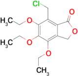 7-(Chloromethyl)-4,5,6-triethoxyisobenzofuran-1(3H)-one
