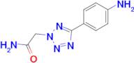 2-(5-(4-Aminophenyl)-2H-tetrazol-2-yl)acetamide