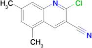 2-Chloro-5,7-dimethylquinoline-3-carbonitrile