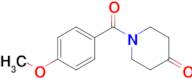 1-(4-Methoxybenzoyl)piperidin-4-one