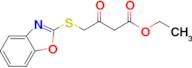 Ethyl 4-(benzo[d]oxazol-2-ylthio)-3-oxobutanoate