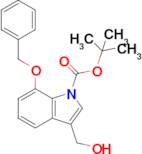 Tert-butyl 7-(benzyloxy)-3-(hydroxymethyl)-1H-indole-1-carboxylate