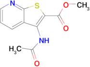 Methyl 3-acetamidothieno[2,3-b]pyridine-2-carboxylate