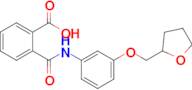 2-((3-((Tetrahydrofuran-2-yl)methoxy)phenyl)carbamoyl)benzoic acid