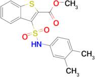 Methyl 3-(N-(3,4-dimethylphenyl)sulfamoyl)benzo[b]thiophene-2-carboxylate