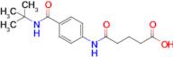 5-((4-(Tert-butylcarbamoyl)phenyl)amino)-5-oxopentanoic acid