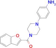(4-(4-Aminophenyl)piperazin-1-yl)(benzofuran-2-yl)methanone
