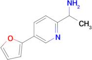 1-(5-(Furan-2-yl)pyridin-2-yl)ethan-1-amine