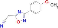 2-(3-(4-Methoxyphenyl)-1,2,4-oxadiazol-5-yl)acetonitrile