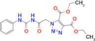 Diethyl 1-(2-oxo-2-(3-phenylureido)ethyl)-1H-1,2,3-triazole-4,5-dicarboxylate