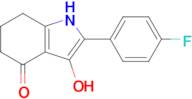 2-(4-Fluorophenyl)-3-hydroxy-1,5,6,7-tetrahydro-4H-indol-4-one