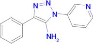 4-Phenyl-1-(pyridin-3-yl)-1H-1,2,3-triazol-5-amine