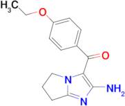 (2-Amino-6,7-dihydro-5H-pyrrolo[1,2-a]imidazol-3-yl)(4-ethoxyphenyl)methanone