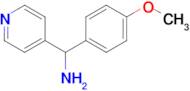 (4-Methoxyphenyl)(pyridin-4-yl)methanamine