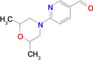 6-(2,6-Dimethylmorpholino)nicotinaldehyde