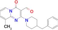 2-(4-Benzylpiperidin-1-yl)-9-methyl-4-oxo-4H-pyrido[1,2-a]pyrimidine-3-carbaldehyde