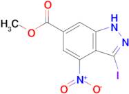 Methyl 3-iodo-4-nitro-1H-indazole-6-carboxylate