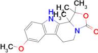 8-Methoxy-1,1,11b-trimethyl-5,6,11,11b-tetrahydro-1H,3H-oxazolo[3',4':1,2]pyrido[3,4-b]indol-3-one