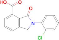 2-(2-Chlorophenyl)-3-oxoisoindoline-4-carboxylic acid