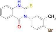 3-(4-Bromo-3-methylphenyl)-2-thioxo-2,3-dihydroquinazolin-4(1H)-one