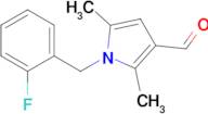 1-(2-Fluorobenzyl)-2,5-dimethyl-1H-pyrrole-3-carbaldehyde