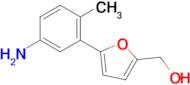 (5-(5-Amino-2-methylphenyl)furan-2-yl)methanol