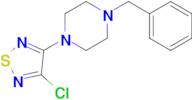 3-(4-Benzylpiperazin-1-yl)-4-chloro-1,2,5-thiadiazole