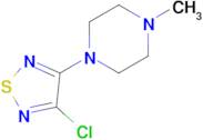 3-Chloro-4-(4-methylpiperazin-1-yl)-1,2,5-thiadiazole