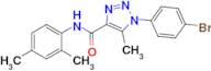 1-(4-Bromophenyl)-N-(2,4-dimethylphenyl)-5-methyl-1H-1,2,3-triazole-4-carboxamide